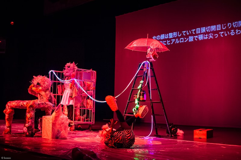 市原佐都子 / Q「キティ」成果発表の様子。©bozzo（提供：城崎国際アートセンター）