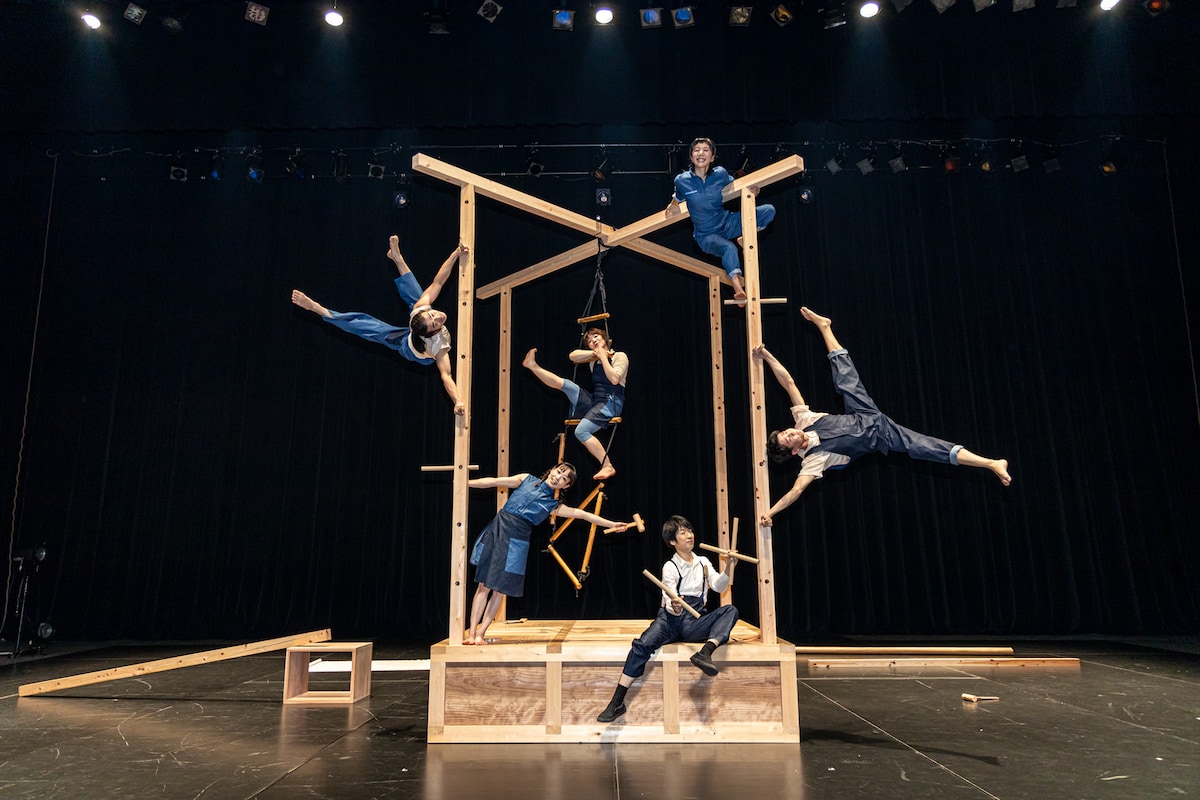 瀬戸内サーカスファクトリー「Workersワーカーズ！」より。