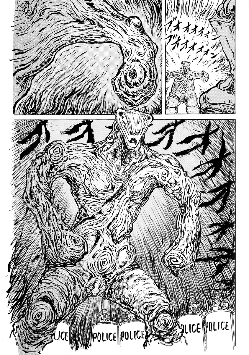 「古代戦士ハニワット」より、ドグーンこと土偶。