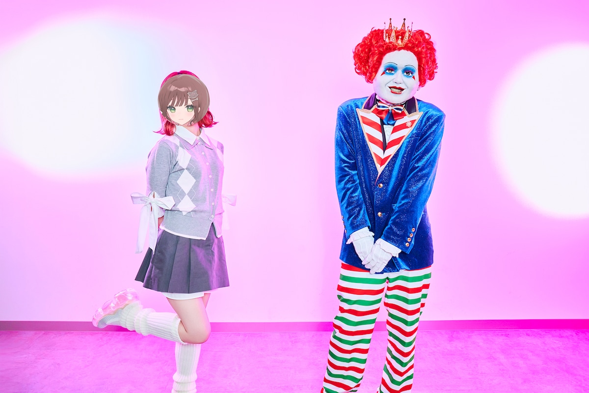 左からこはならむ、マクドナルドさん。