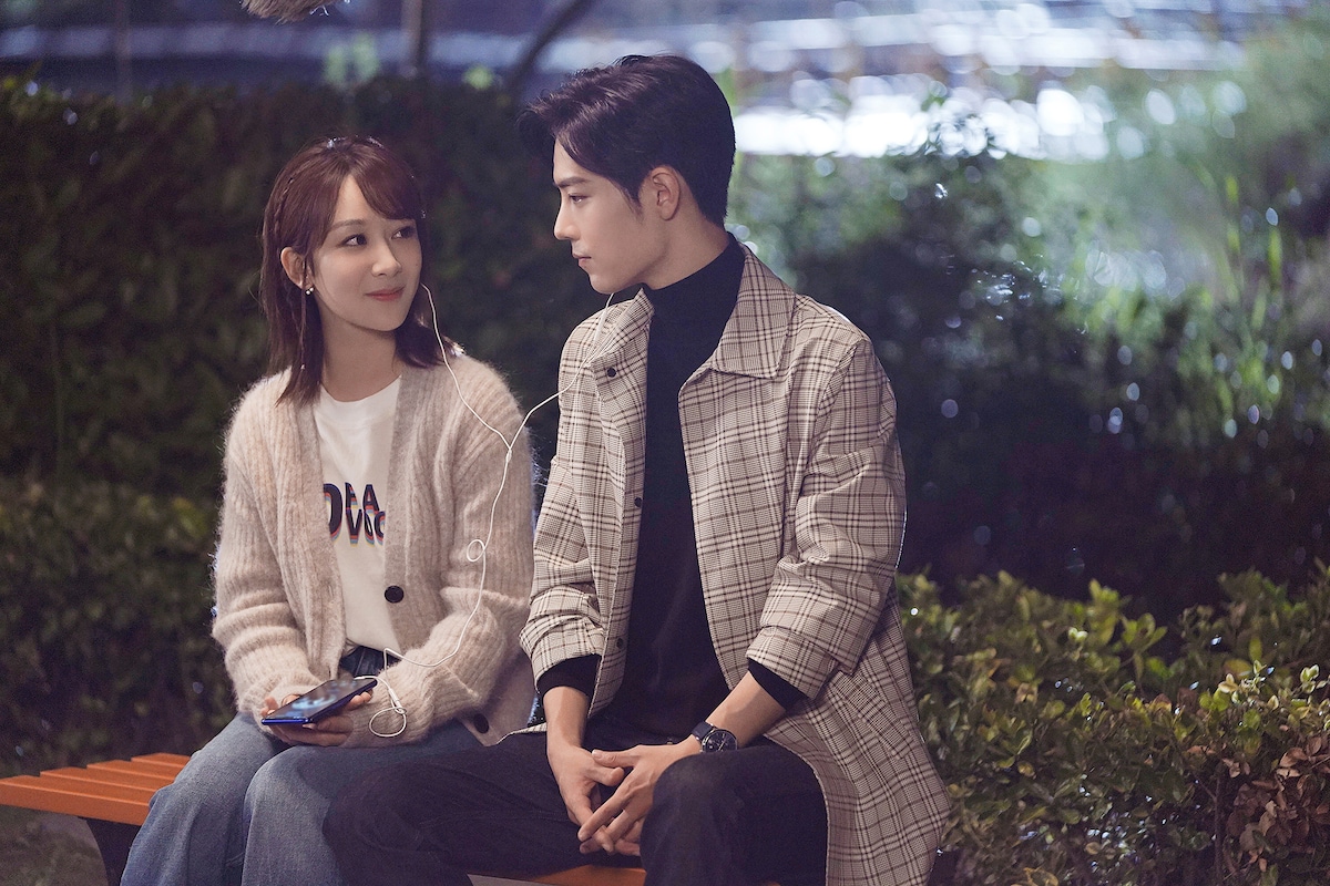 「これから先の恋」より、左からヤン・ズー（楊紫）演じるリン・ジーシアオ、シャオ・ジャン（肖戦）演じるグー・ウェイ。