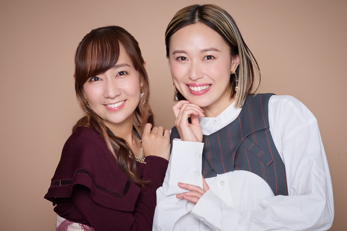 左から高垣彩陽、寿美菜子。
