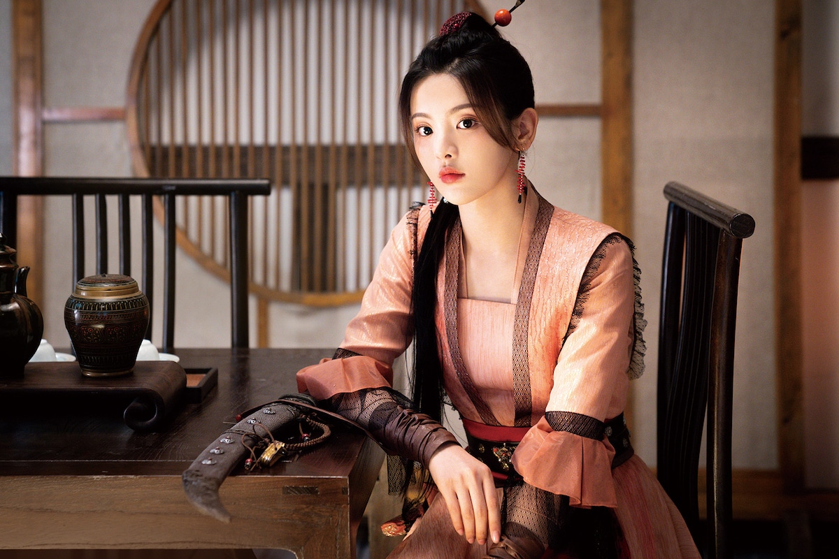 「江湖英雄伝～HEROES～」より、ヤン・チャオユエ演じる温柔。