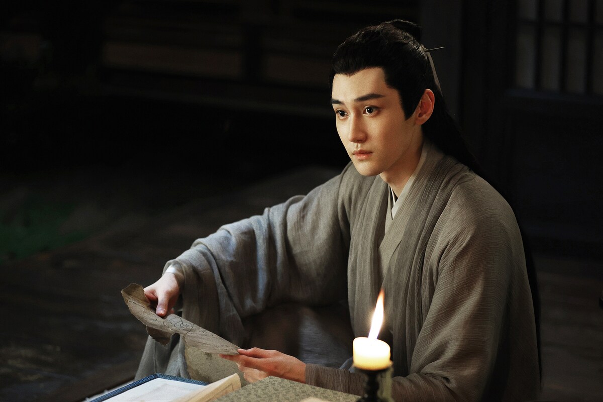 中国ドラマ「君子盟」より、謎めいた辜清章（ワン・ドゥオ）。