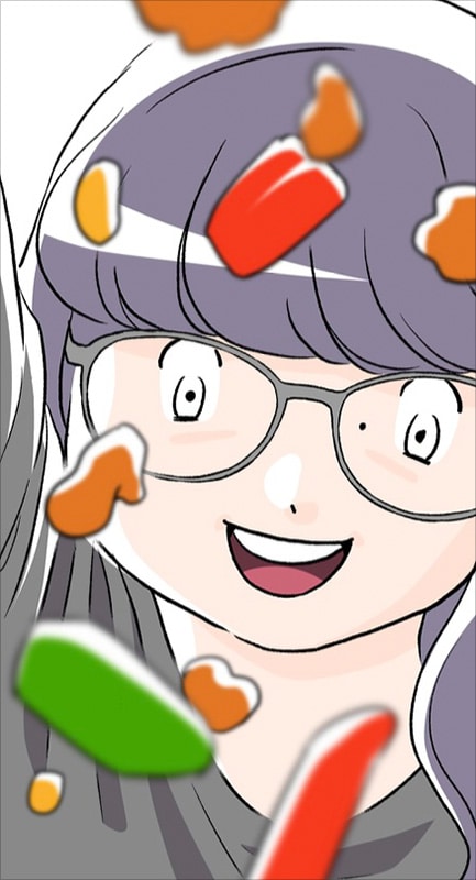 「くらやみガールズトーク」の「藁人形」より。