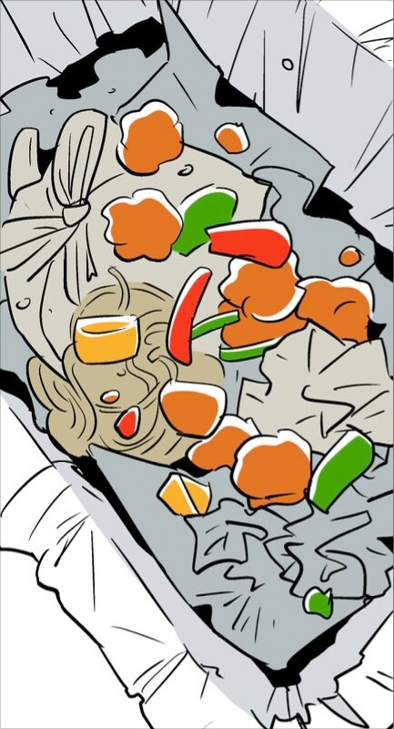 「くらやみガールズトーク」の「藁人形」より。