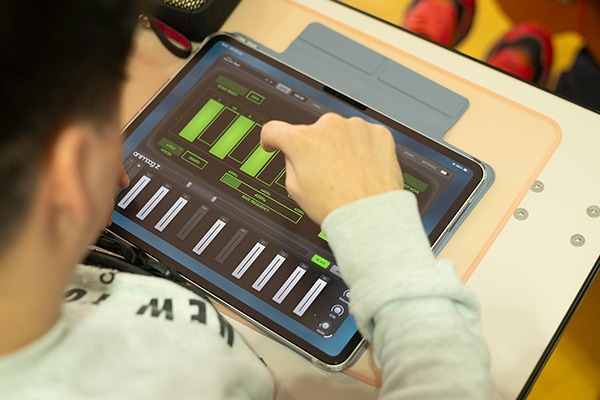 ソーレ平塚で行われたワークショップの様子。（撮影：加藤甫）