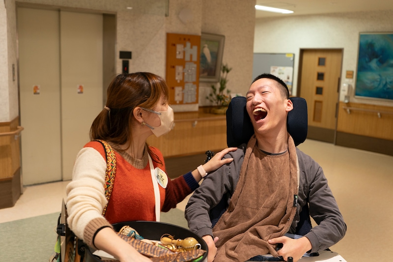 ソーレ平塚で行われたワークショップの様子。（撮影：加藤甫）