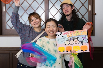 多機能型事業所LEOで行われたワークショップの様子。