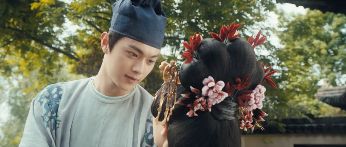 「大唐流流～宮廷を支えた若き女官～」より、シュー・カイ演じる盛楚慕。© Huanyu Entertainment