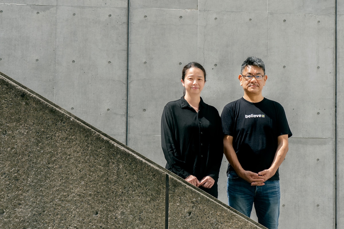 左から小川絵梨子、広田敦郎。