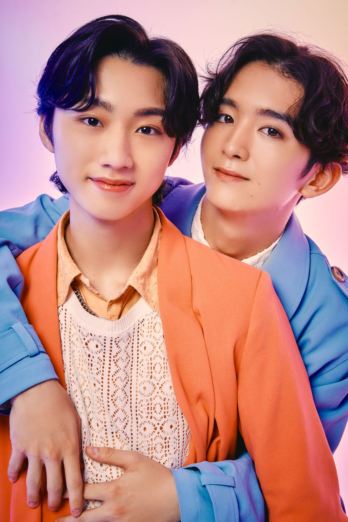 左から森田璃空、高岡ミロ。