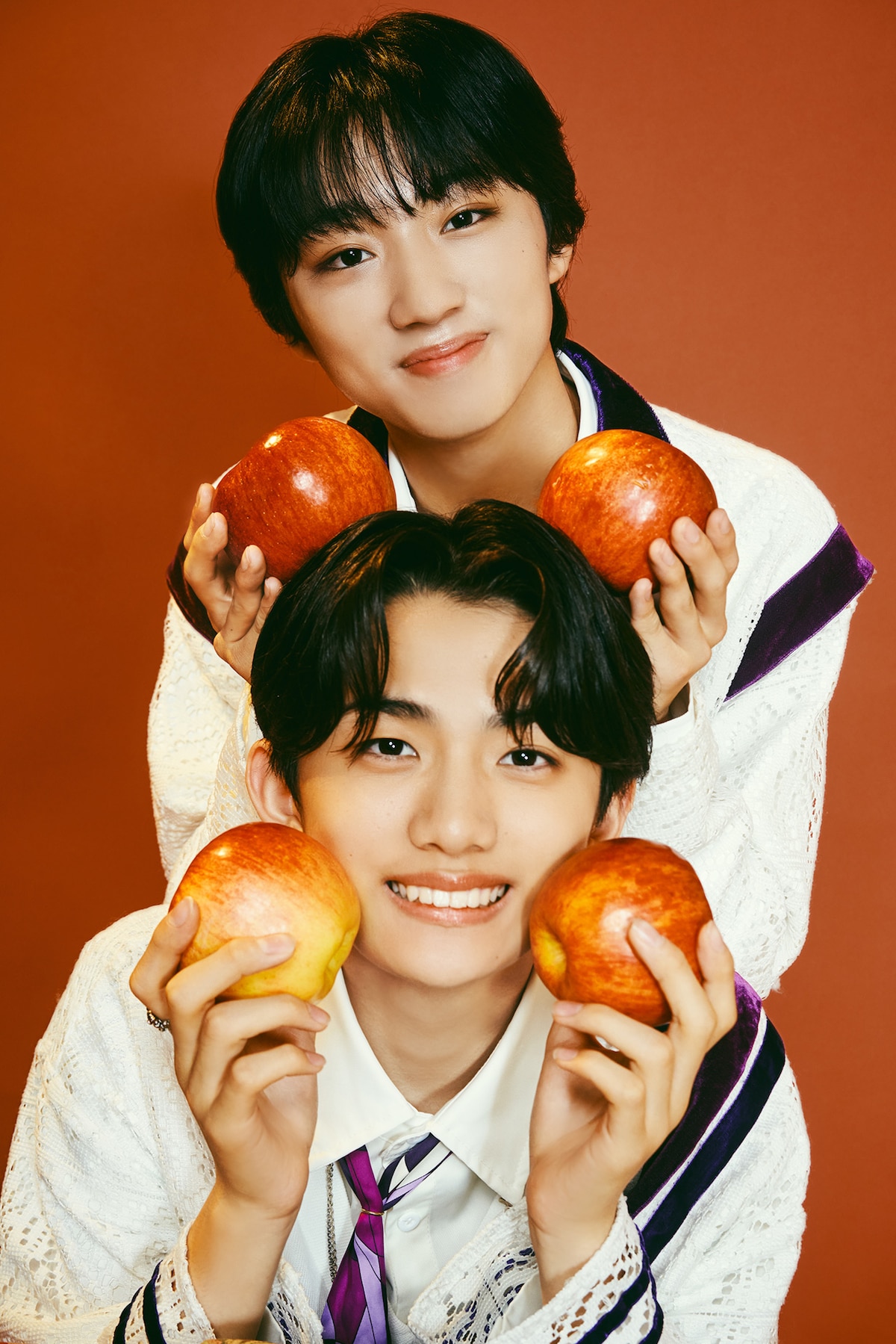 森田璃空と高桑真之。