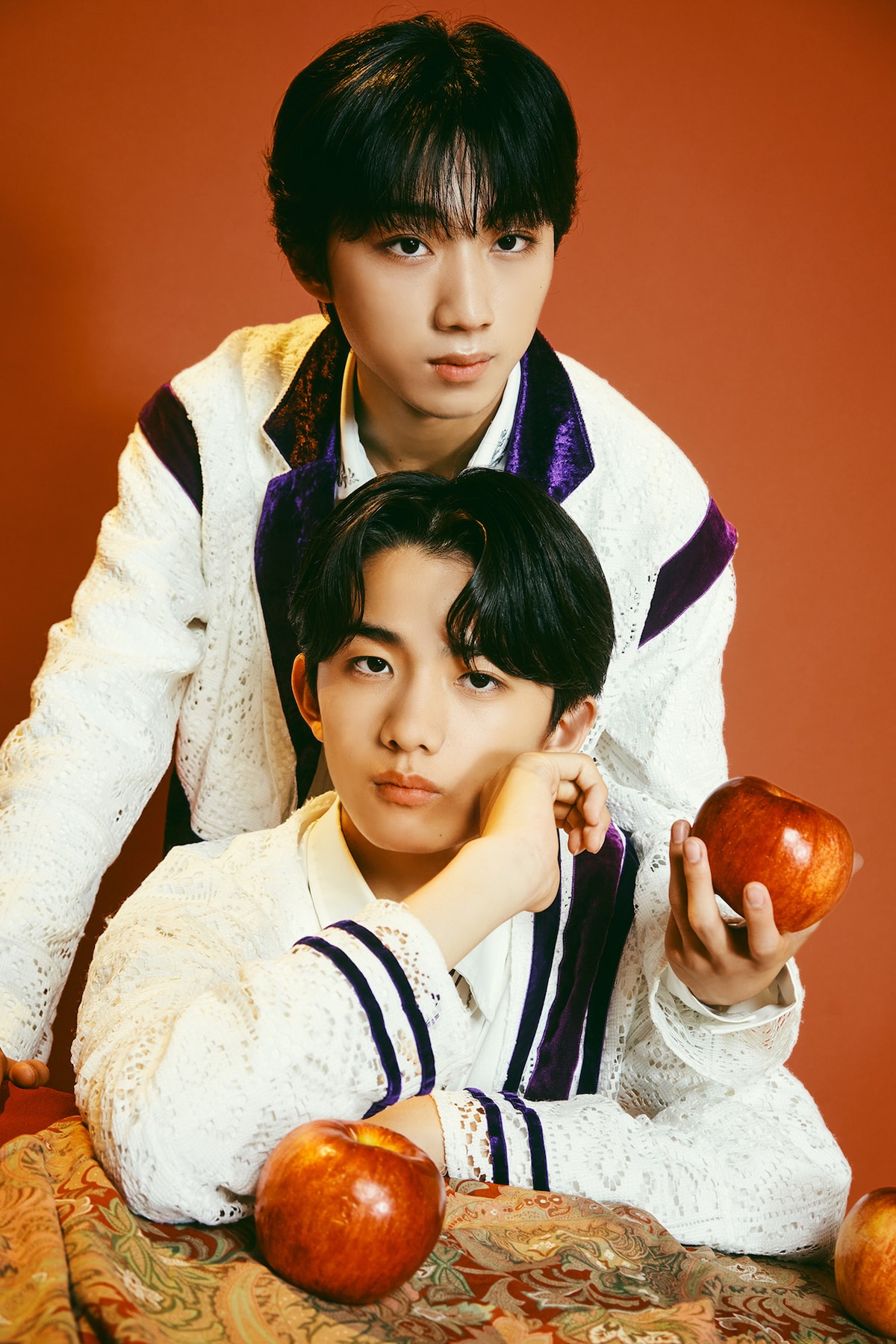 森田璃空と高桑真之。