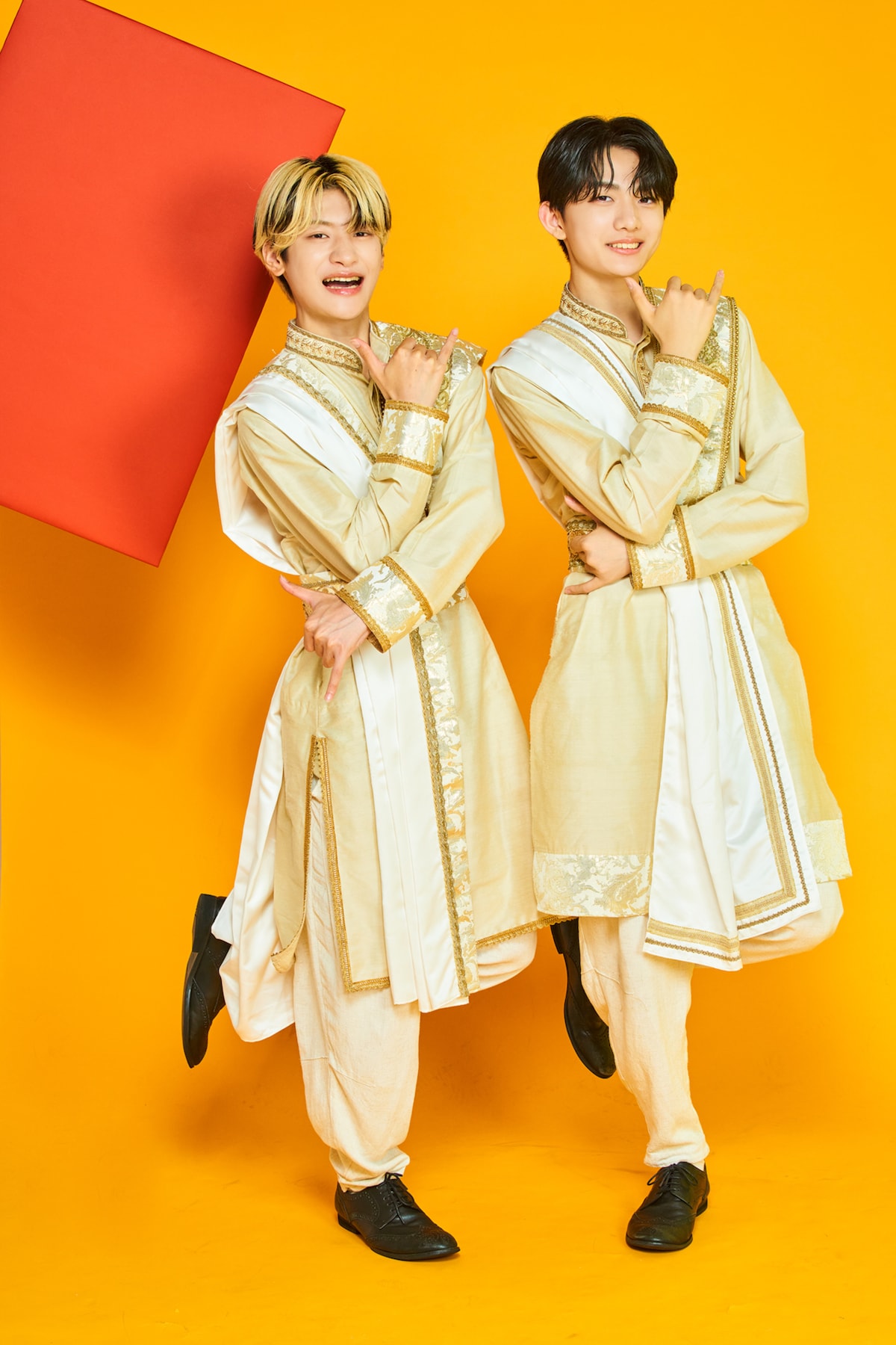 左から芳賀柊斗、高桑真之。