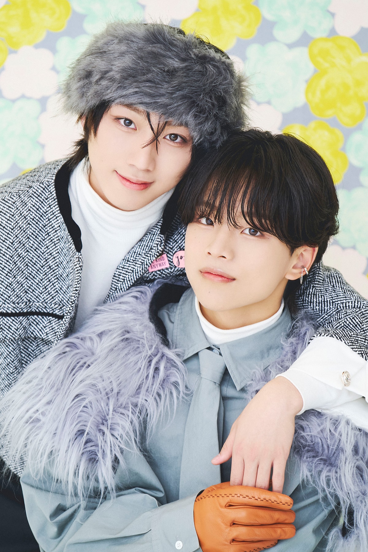 上から森田璃空と武田創世。