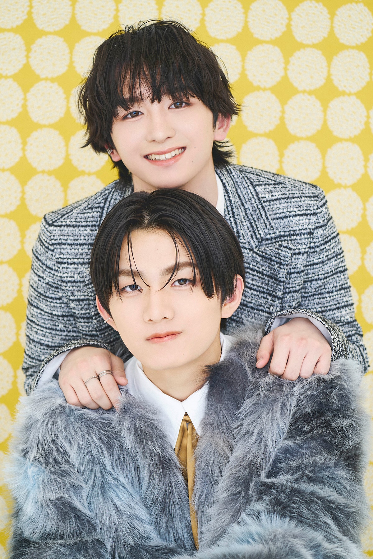 上から高岡ミロと高桑真之。