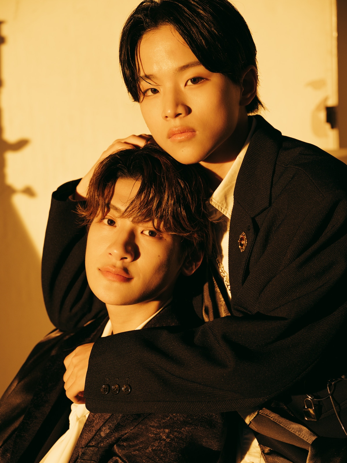 左から芳賀柊斗、武田創世。