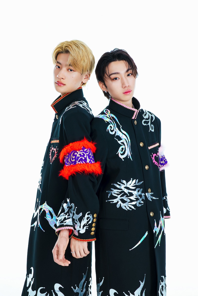 左から芳賀柊斗、森田璃空。