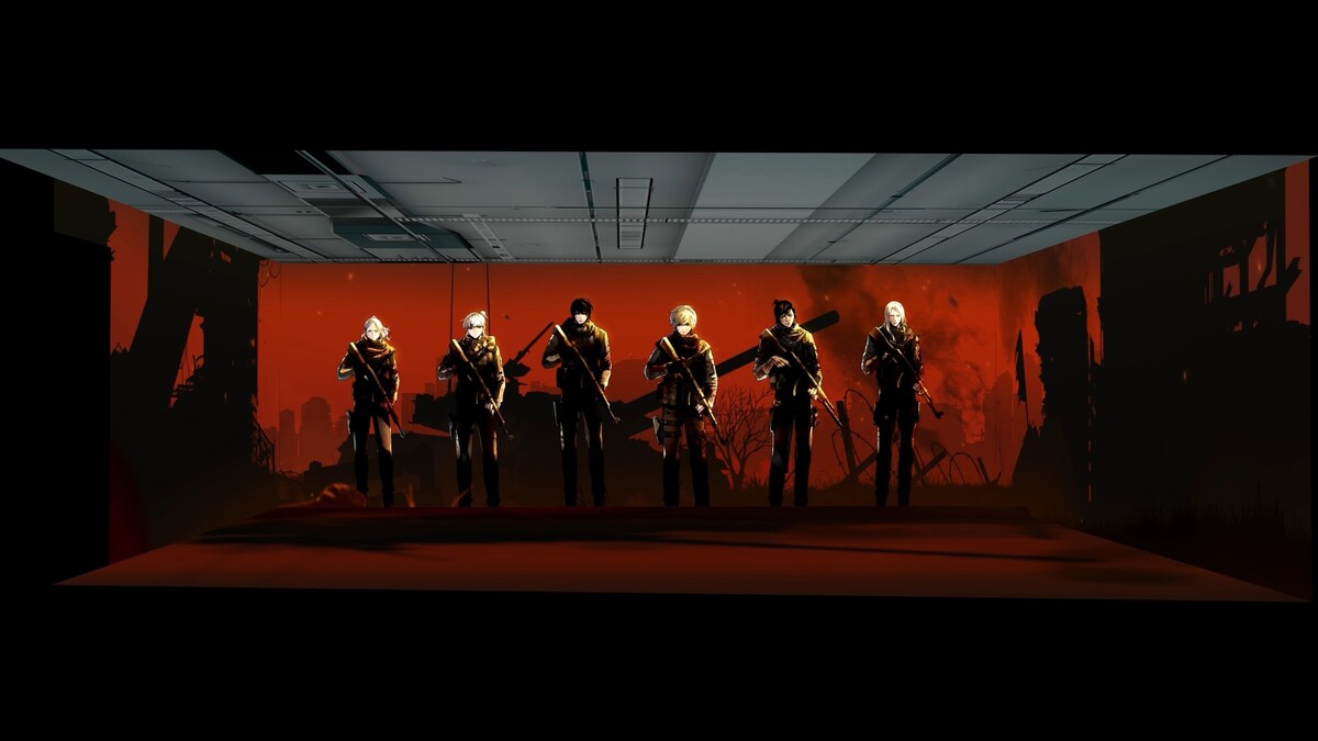 体験型空間メディアゾーンのイメージ図。