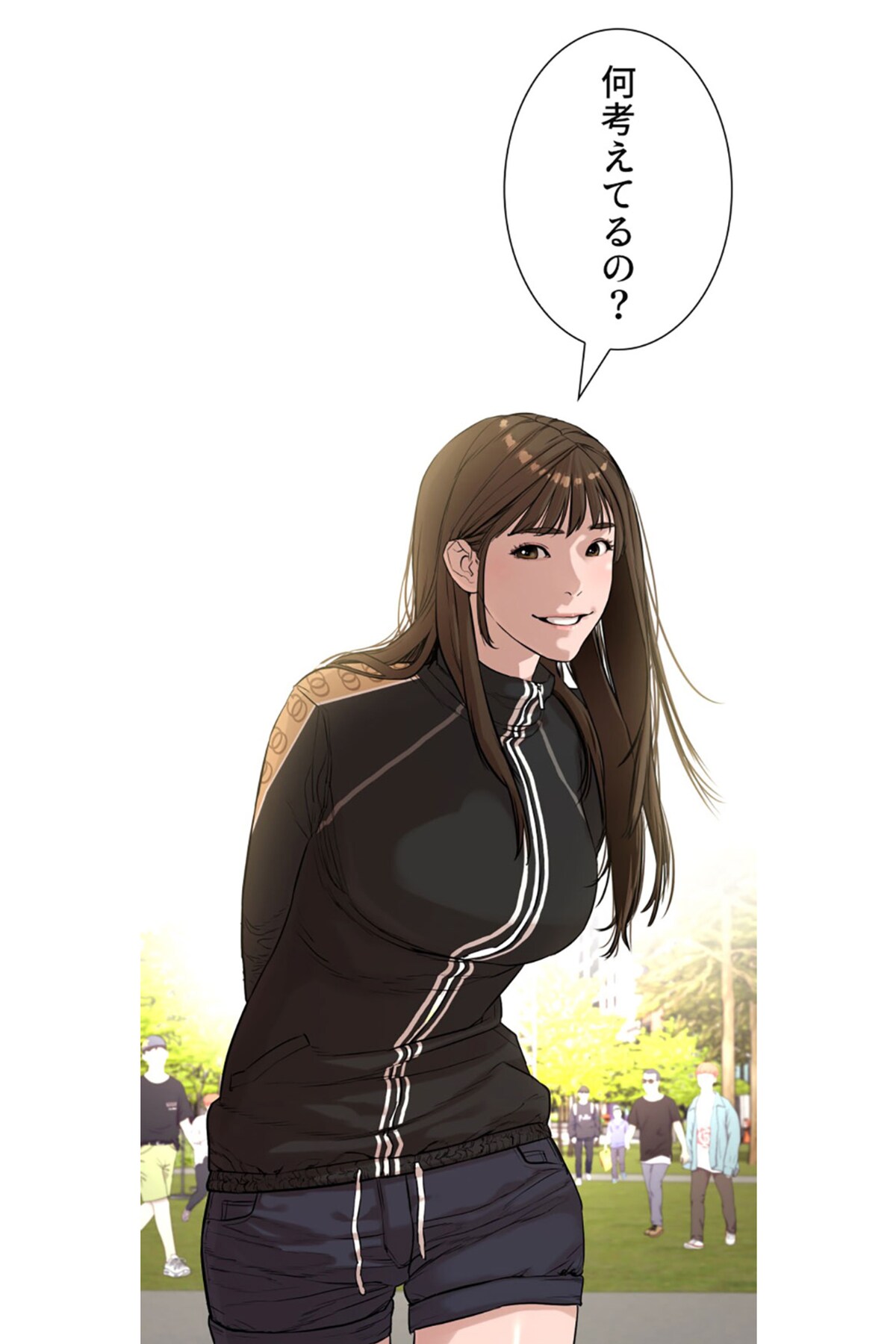 正統派ヒロインの朝宮夏帆。©PTJ cartoon company・金正賢スタジオ/LINE Digital Frontier