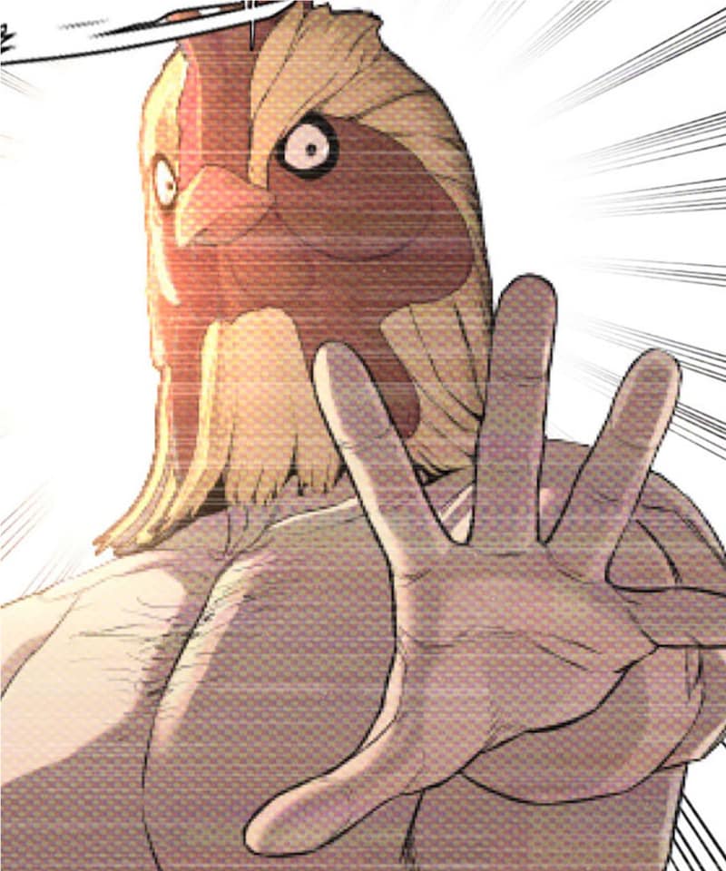 闘鶏（CV：杉田智和）©PTJ cartoon company・金正賢スタジオ/LINE Digital Frontier