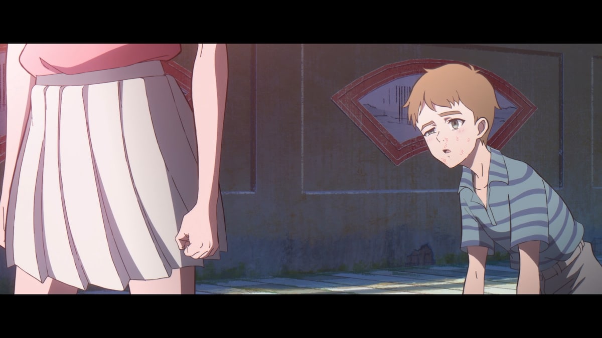 番外編第6話より。上級生に絡まれていたのを欧陽に救われた劉思文。