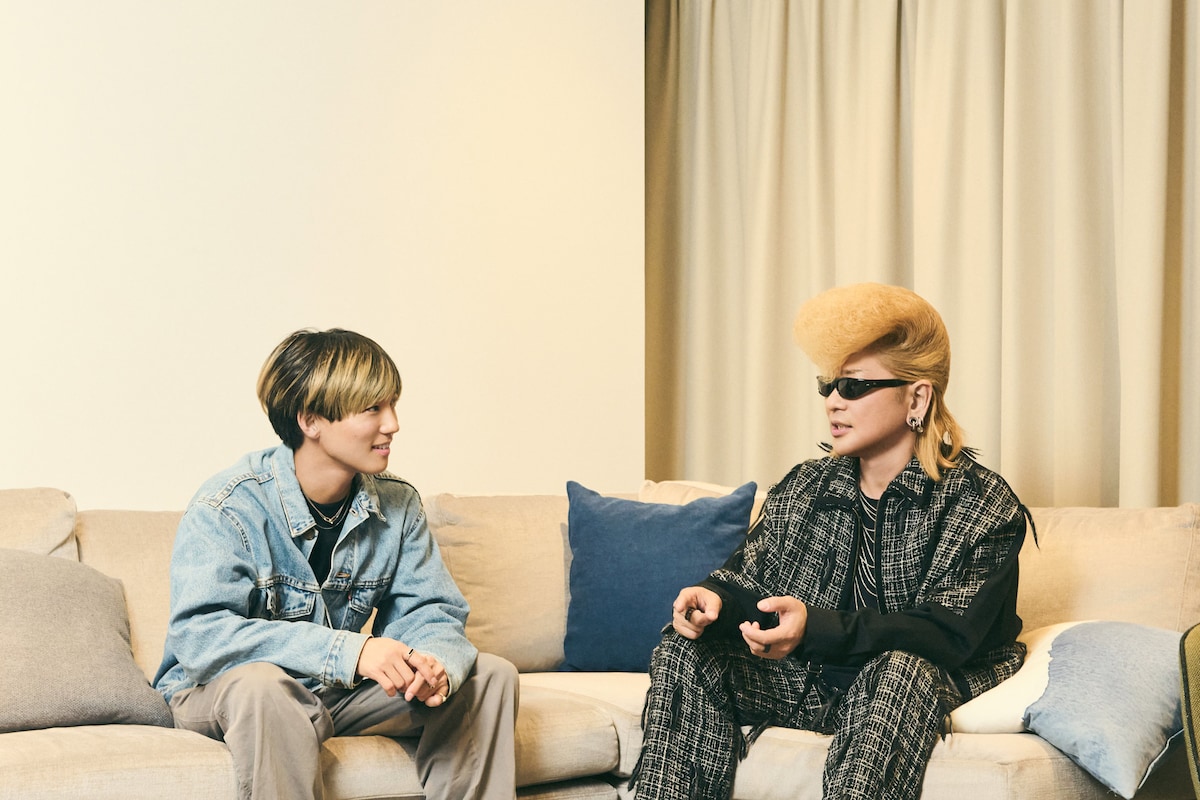 左から安井謙太郎（7ORDER）、綾小路 翔（氣志團）。