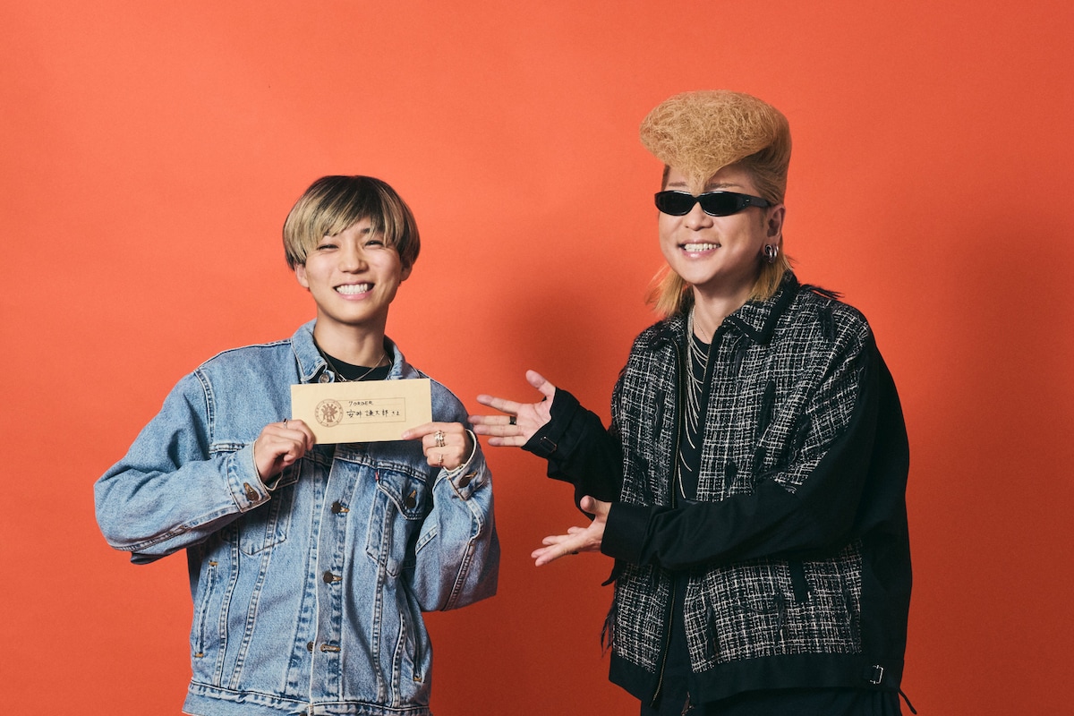 左から安井謙太郎（7ORDER）、綾小路 翔（氣志團）。