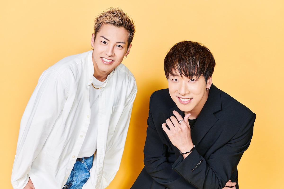 左からRIKU、陣(THE RAMPAGE from EXILE TRIBE)。