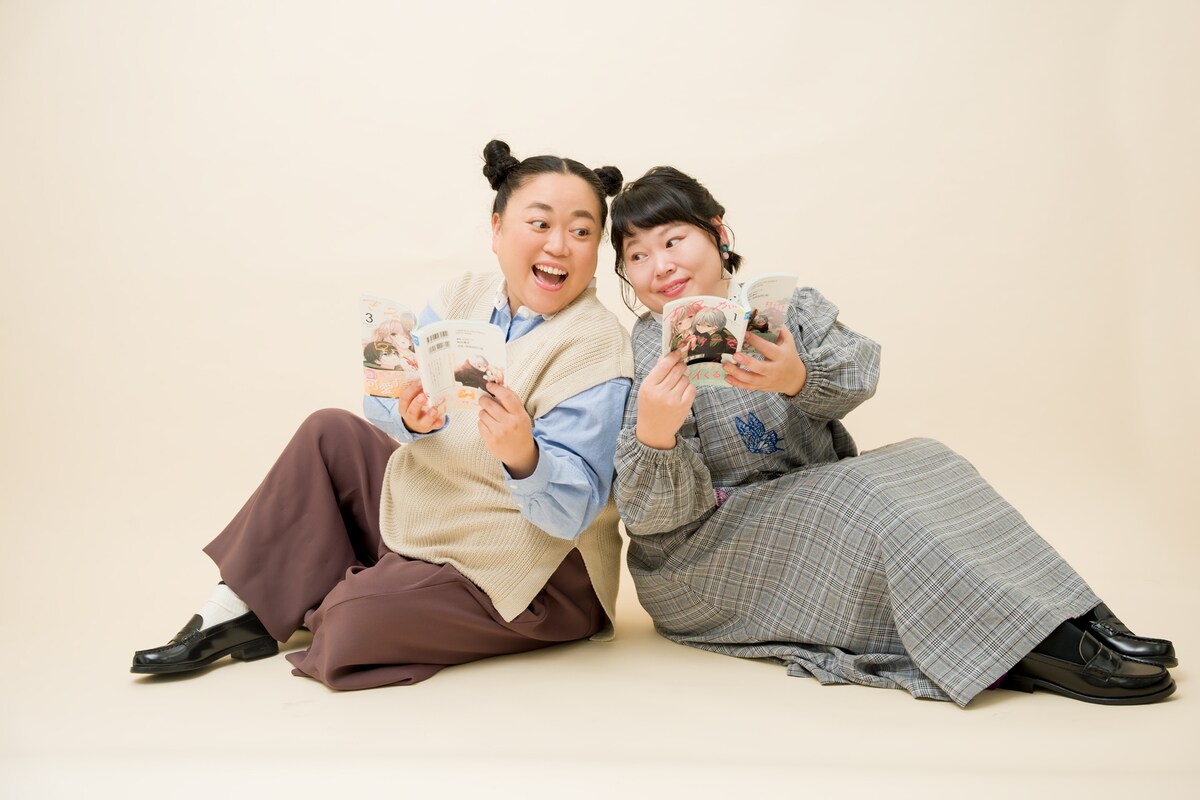 左から江上敬子、近藤くみこ。