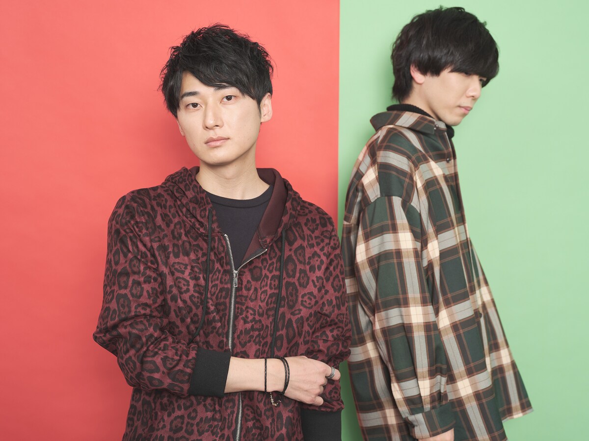 左から新井良平、竹田海渡。