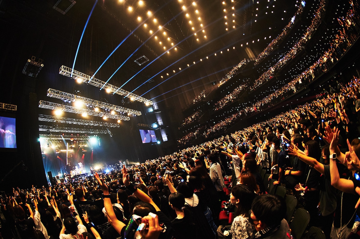 「35th ANNIVERSARY TOUR 2024 ERA TO ERA IMAGE or REAL」東京ガーデンシアター公演の様子。