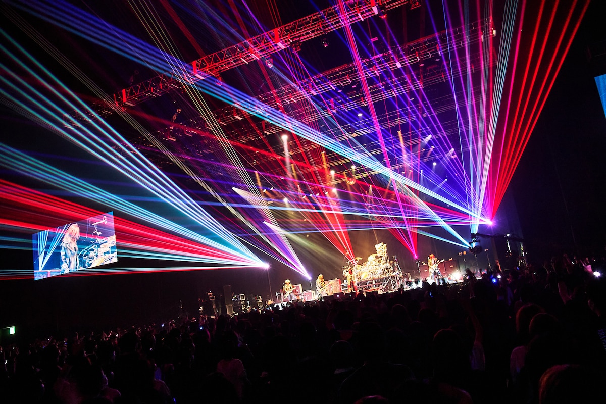 「35th ANNIVERSARY TOUR 2024 ERA TO ERA IMAGE or REAL」東京ガーデンシアター公演の様子。