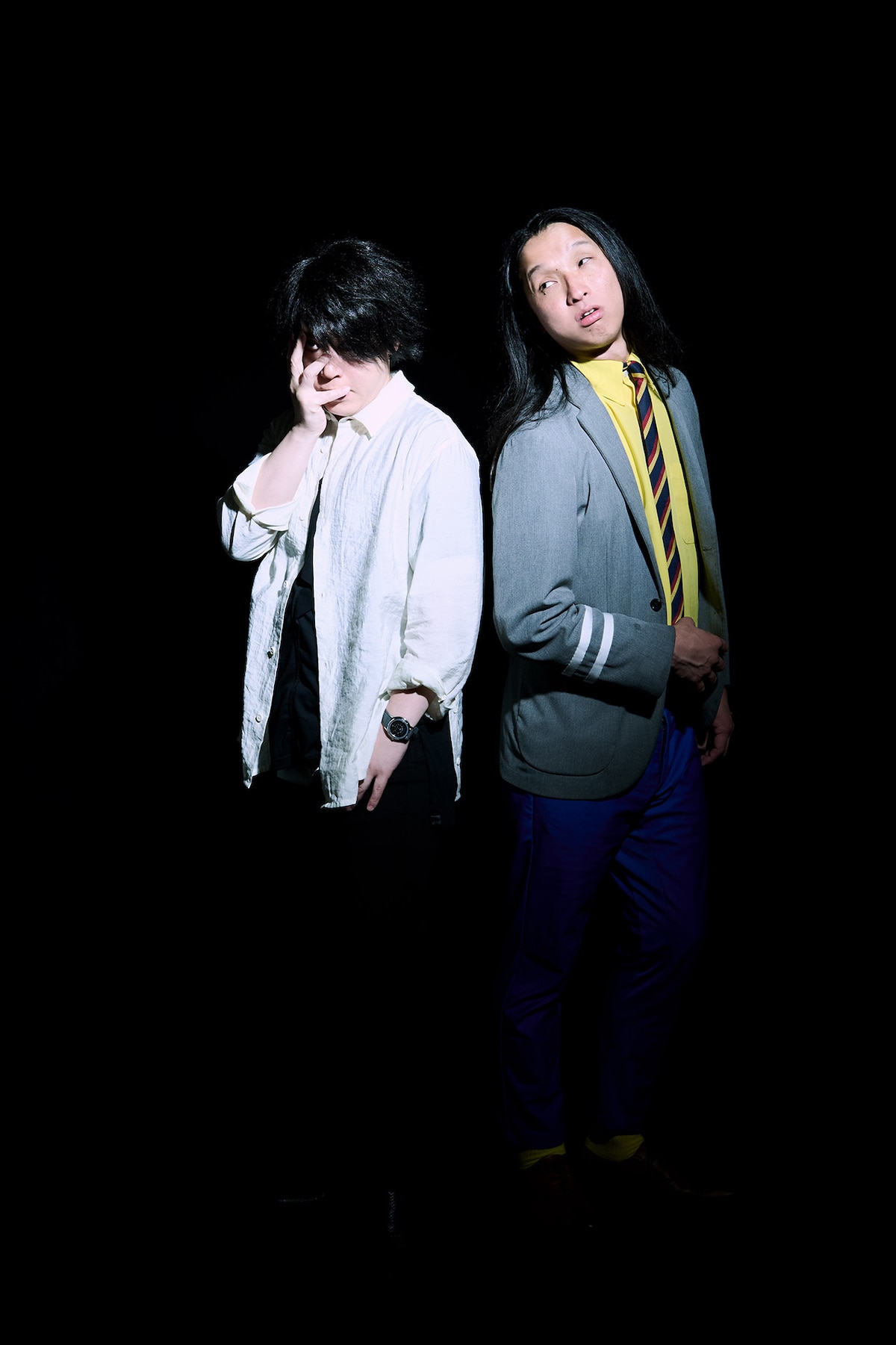 左からたむたむ、布川ひろき。