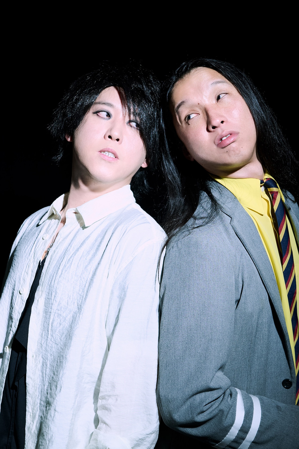 左からたむたむ、布川ひろき。