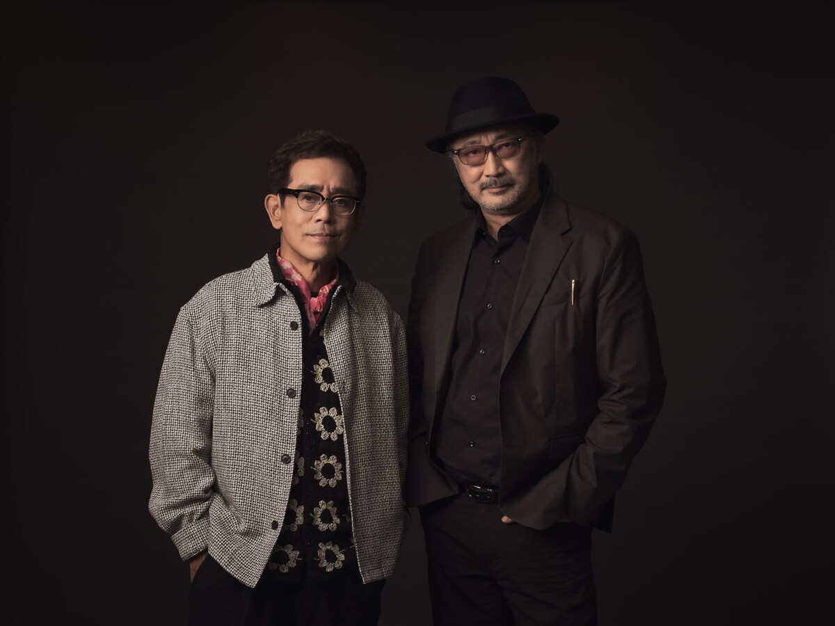 左から栗田貫一、大塚明夫