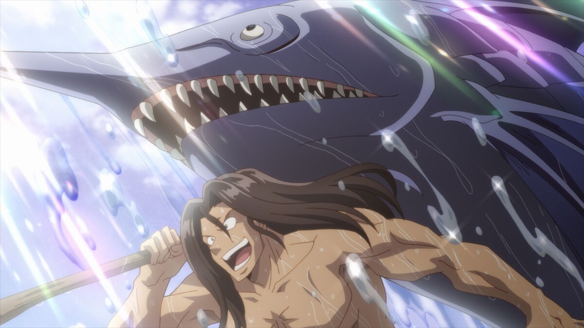 Vアニメ「Lv1魔王とワンルーム勇者」第3話より。