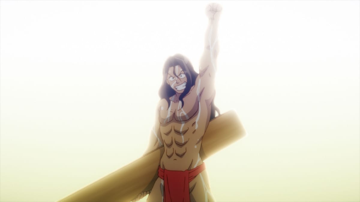 TVアニメ「Lv1魔王とワンルーム勇者」第5話より。