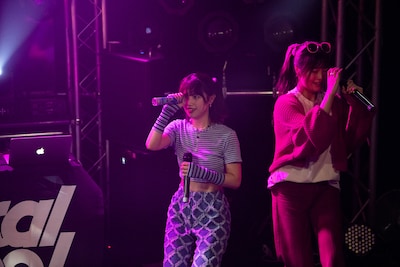 「lyrical school tour 2022 "L.S."」沖縄公演の様子。