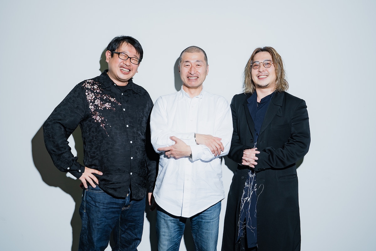 左から毛利亘宏、藤澤経清、西田大輔。