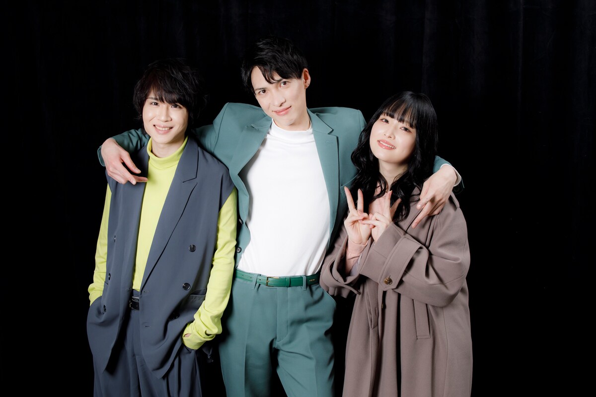 左から樋口裕太、輝馬、星元裕月。