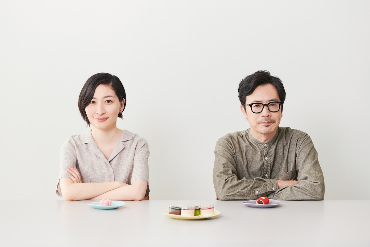 左から坂本真綾、岸田繁（くるり）。