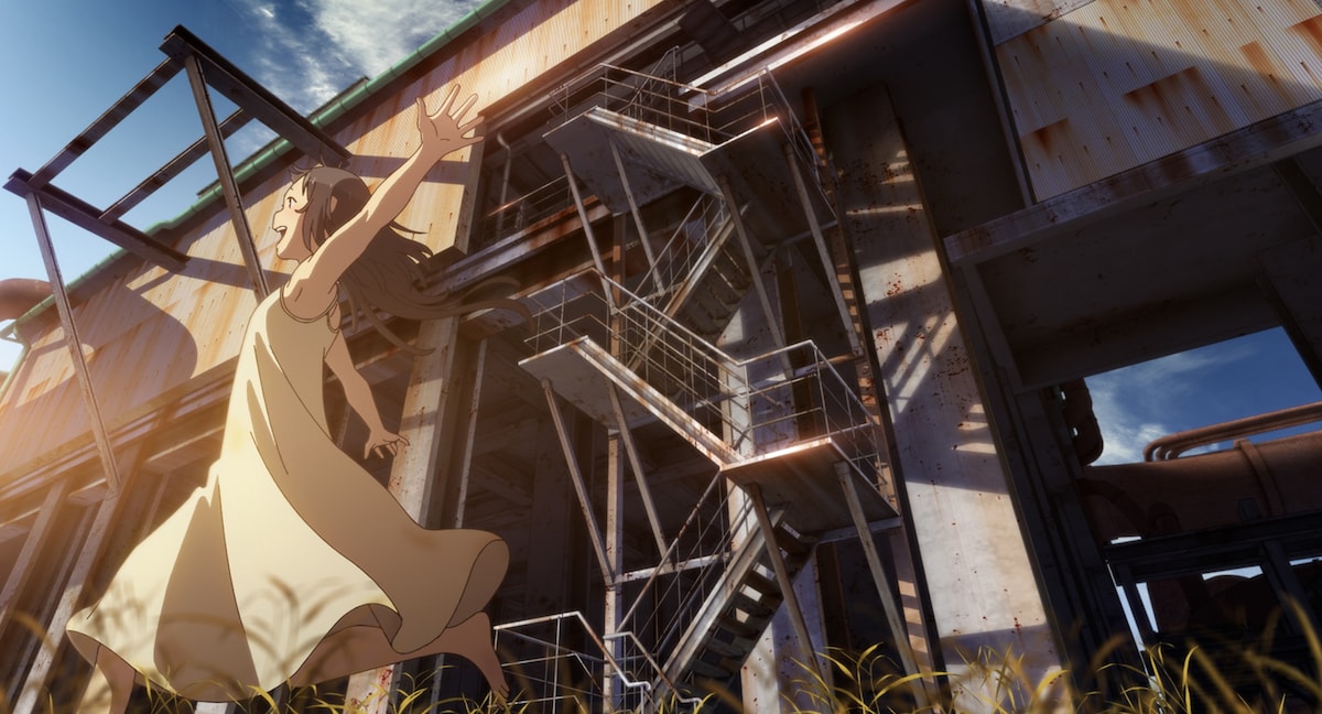 「アリスとテレスのまぼろし工場」の舞台となるのは、昭和の匂いが色濃く残る平成初頭の見伏(みふせ)。劇中には寂れた製鉄所やオートレストランなどノスタルジーを喚起させるモチーフが多い。