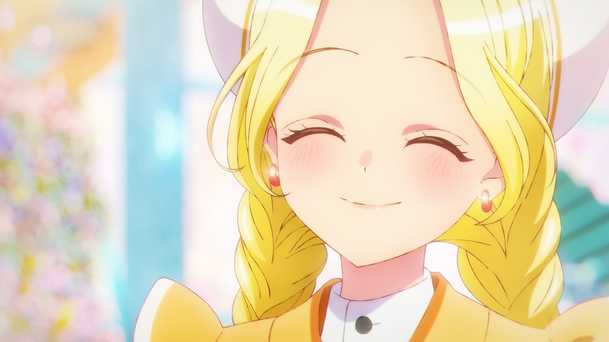 アニメ「前橋ウィッチーズ」より、三俣チョコ。第7話では母子家庭で育ち、家では祖母の介護や弟妹の世話などもこなしていたことが明らかになった。