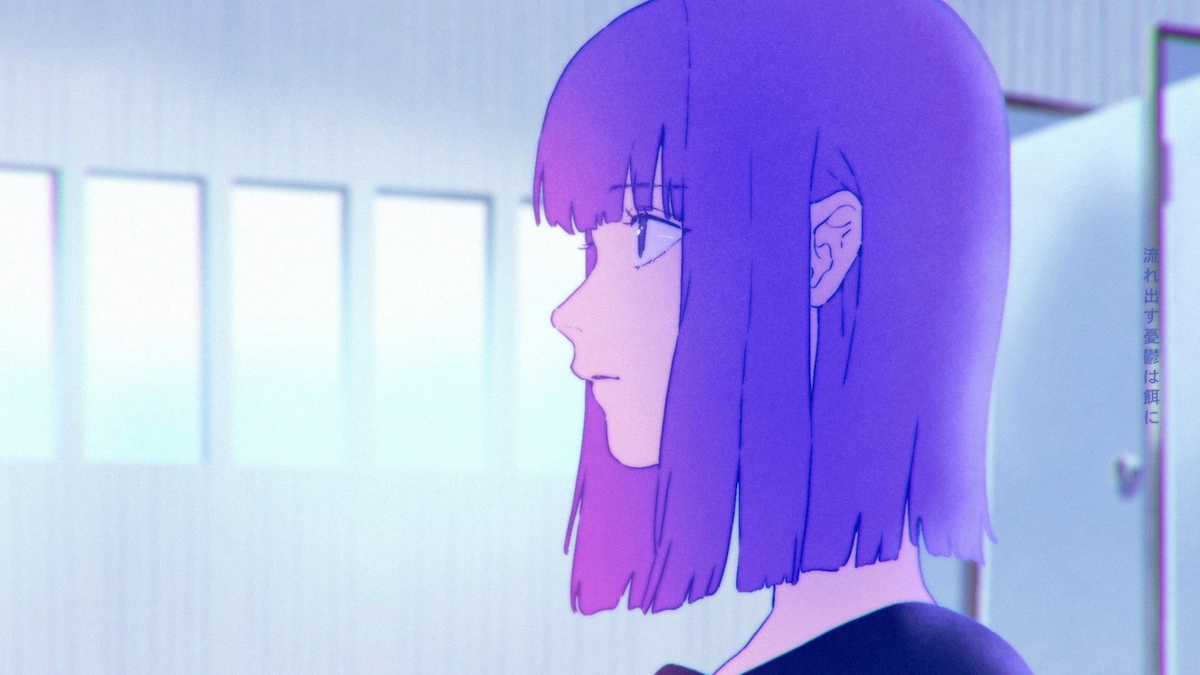 初音ミク「HERO」MVのワンシーン。