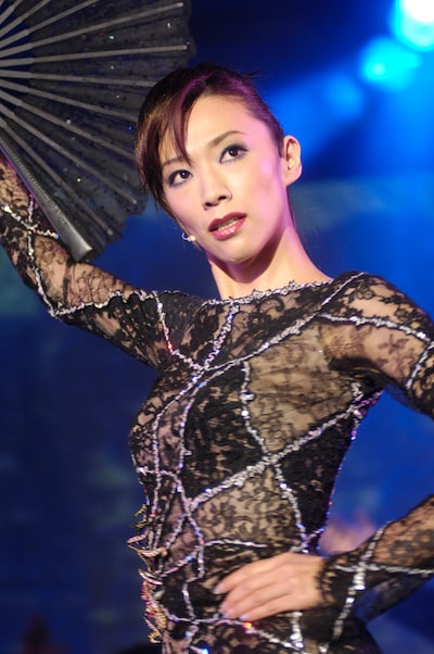 「Princess Panther」（2007年）では田川啓二デザインのドレスで登場。