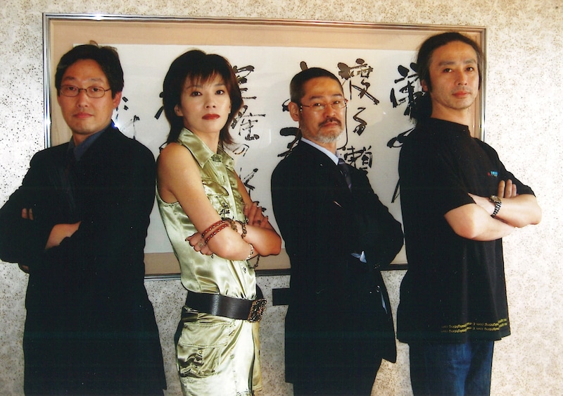 退団後、初めてタッグを組んだスタッフとパチリ。長くお世話になりました。