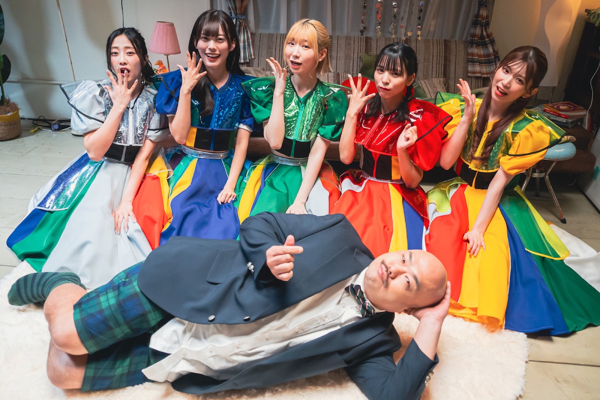 豆柴の大群とクロちゃん