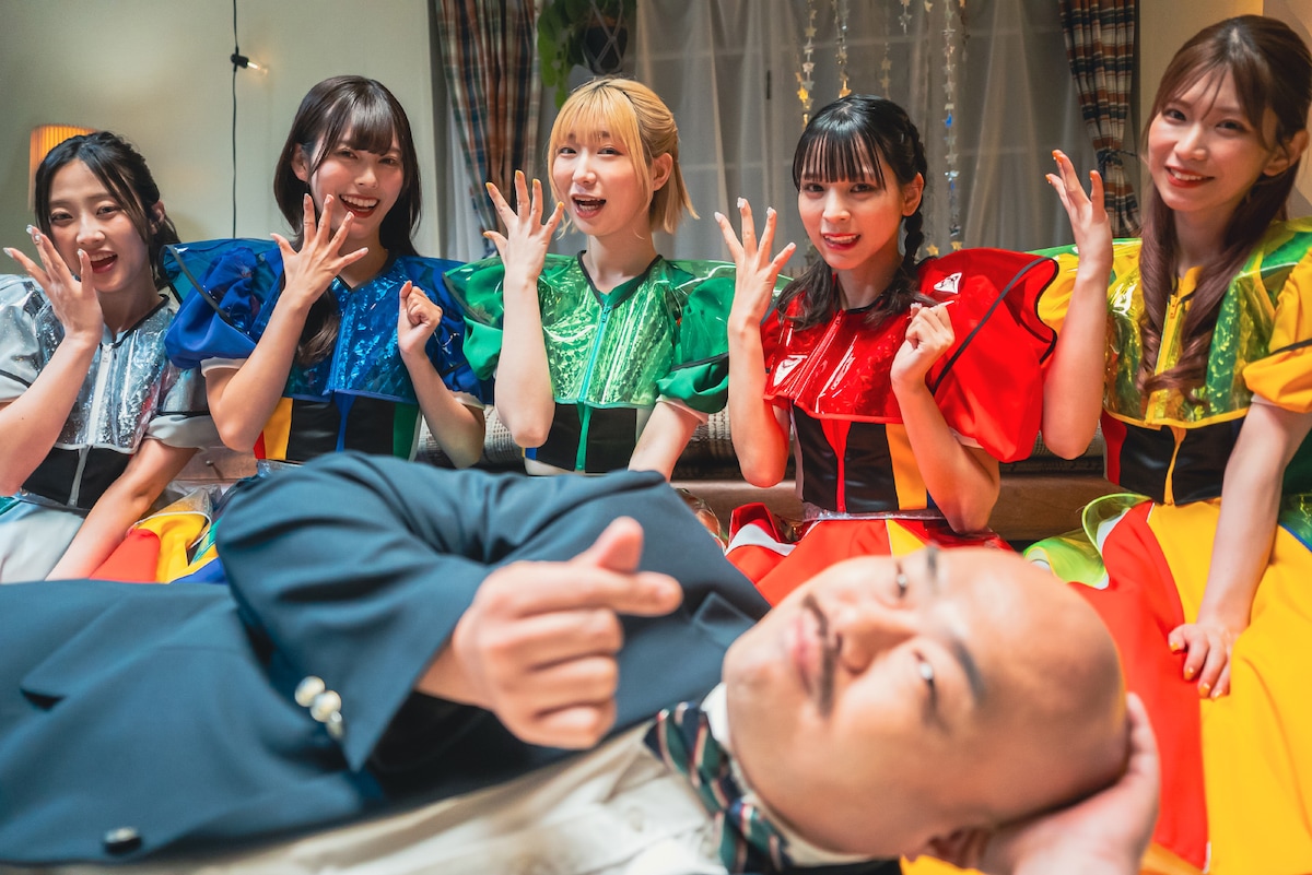 豆柴の大群とクロちゃん